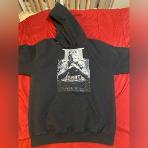 Fashion Nova Men’s G.O.A.T Embroidered Hoodie